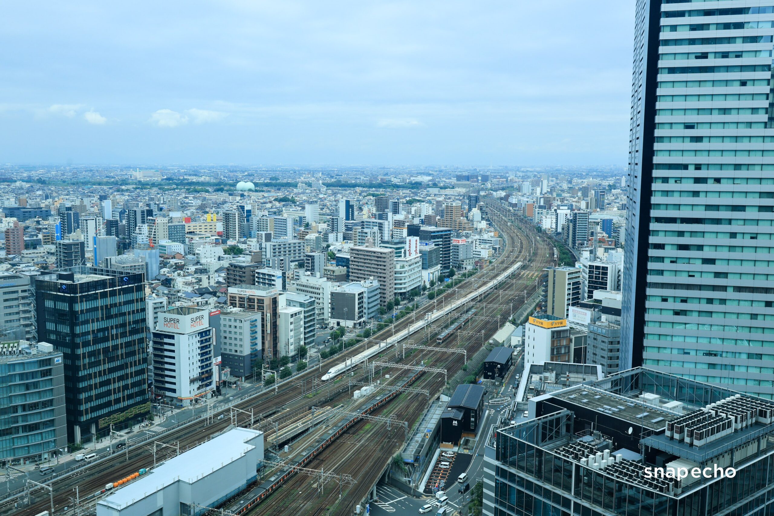 列車のアップ
