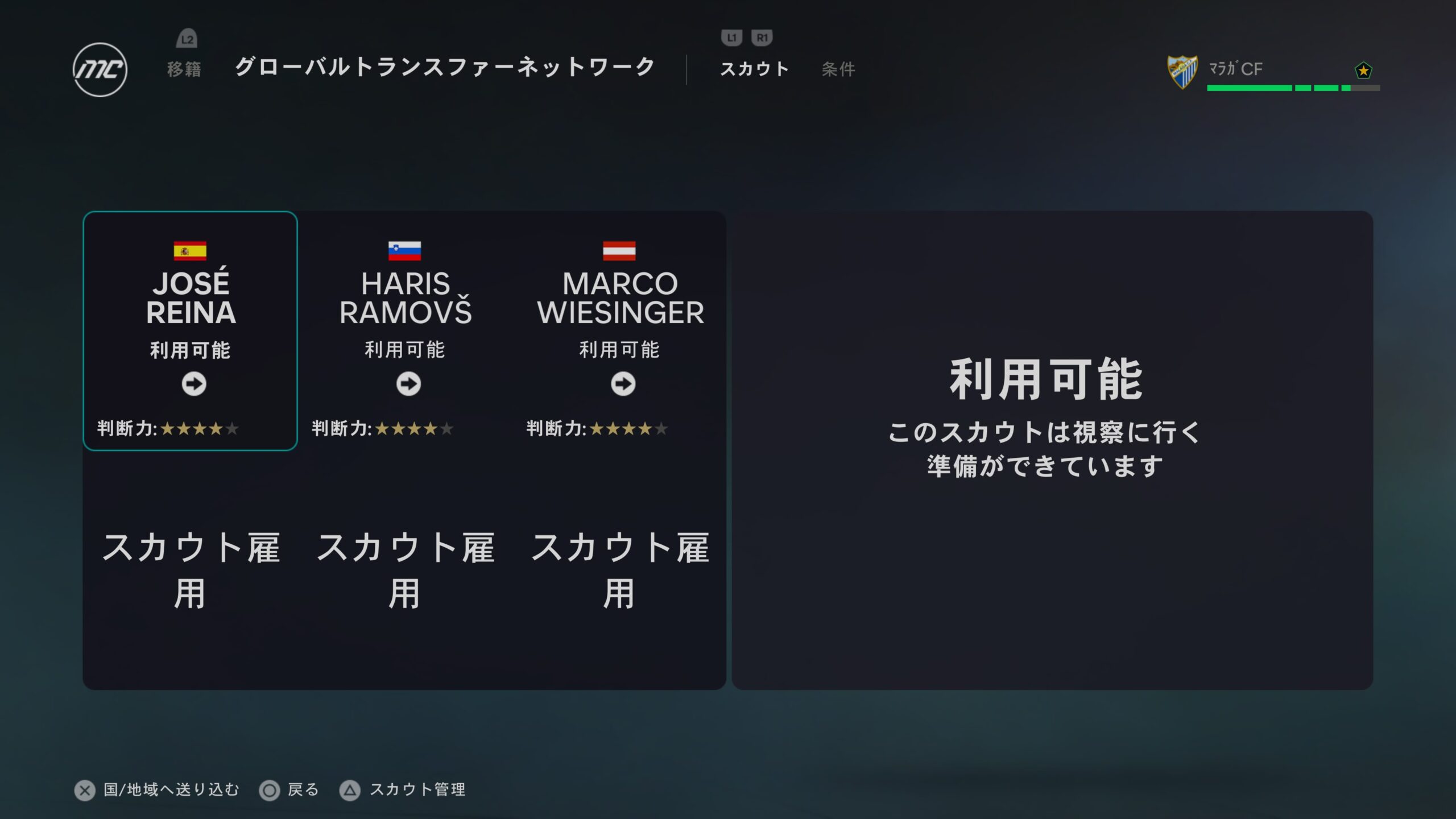 スカウト体制（増員後）
